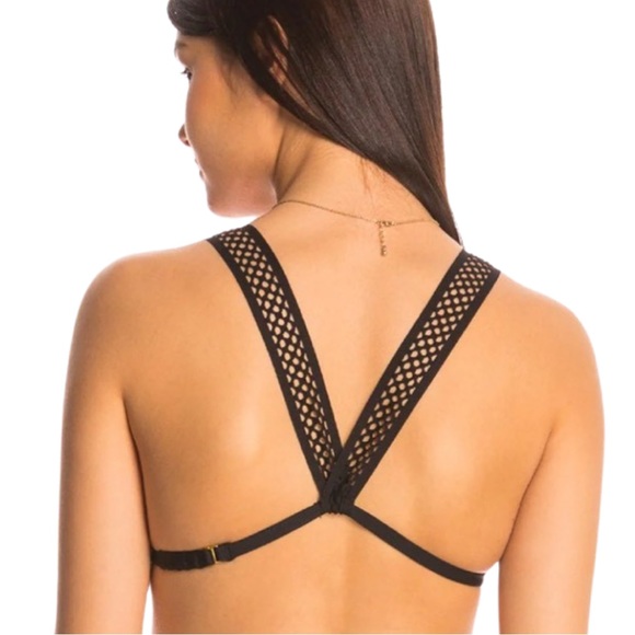 B Swim Tropix Le Flip Reversible Triangle Bikini Top Medium NWOT - Picture 7 of 7